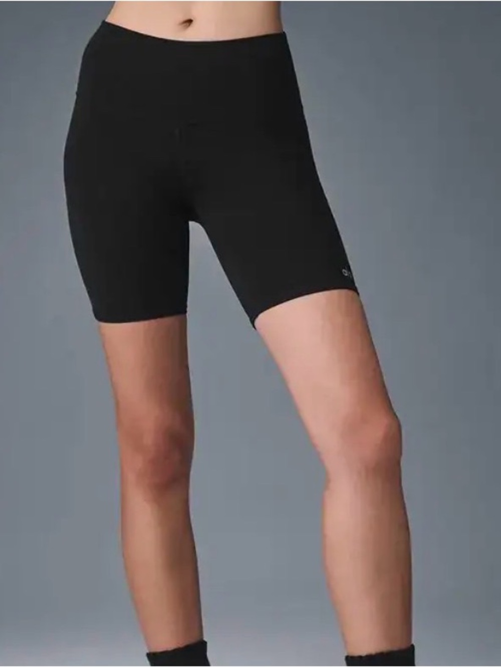 Alo Yoga 7” High Waist Biker Shorts - Black
